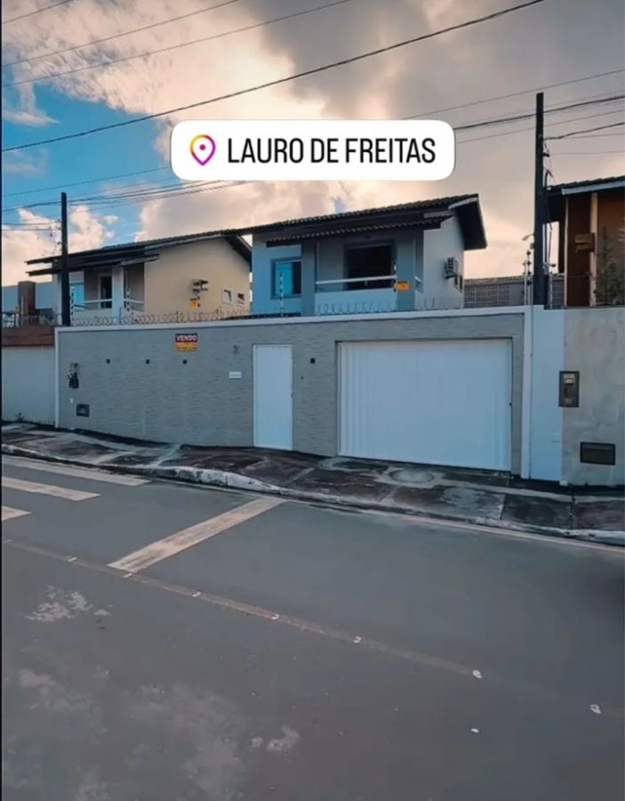 Casa Duplex - Venda - Parque Jockey Clube - Lauro de Freitas - BA