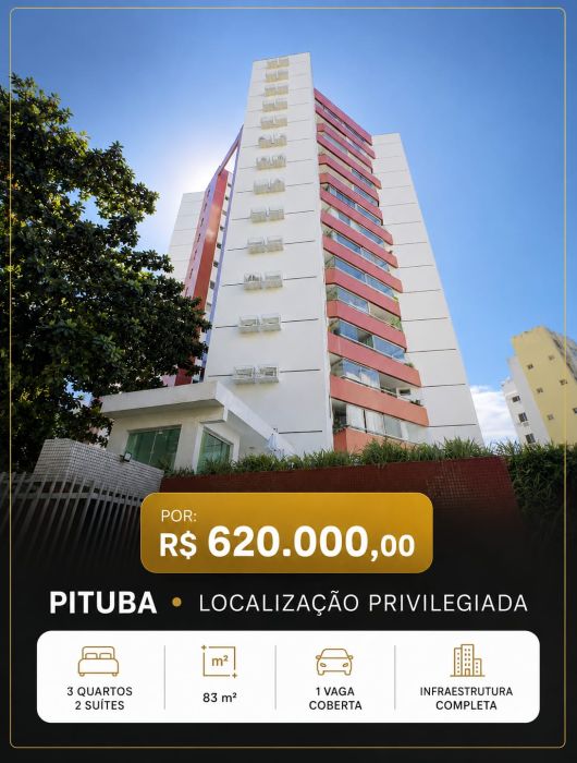 Apartamento Alto Padrão - Venda - Pituba - Salvador - BA